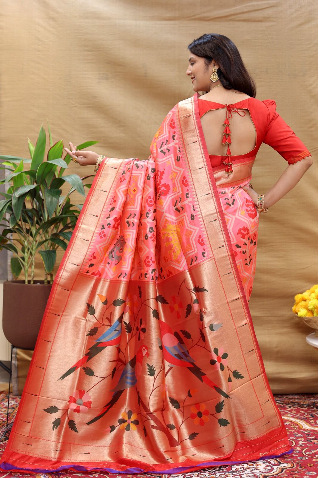 Patola Paithani By Policona Pure Silk Saree Catalog